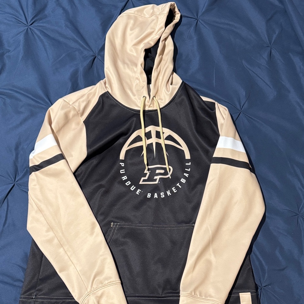 Purdue Basketball Hoodie in Black and Gold